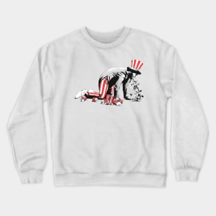 Uncle Sam Enjoy Capitalism Crewneck Sweatshirt